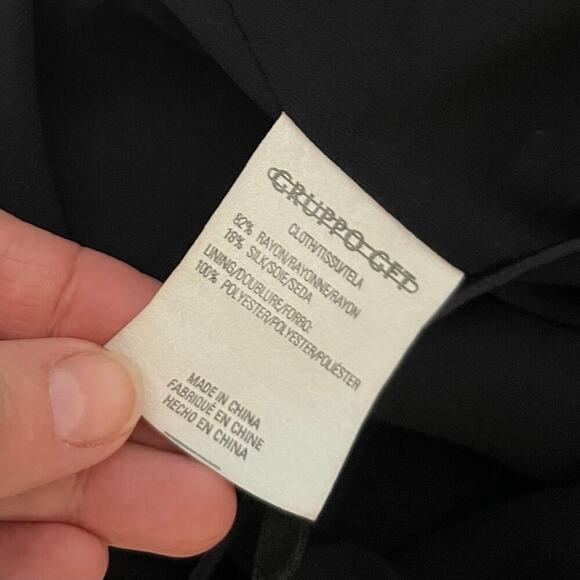 EMANUEL Emanuel Ungaro Velvet and Silk Burnout Maxi Dress - Size 4/38 - Picture 5 of 6